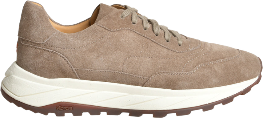 Henderson Baracco Running in suede color sesamo