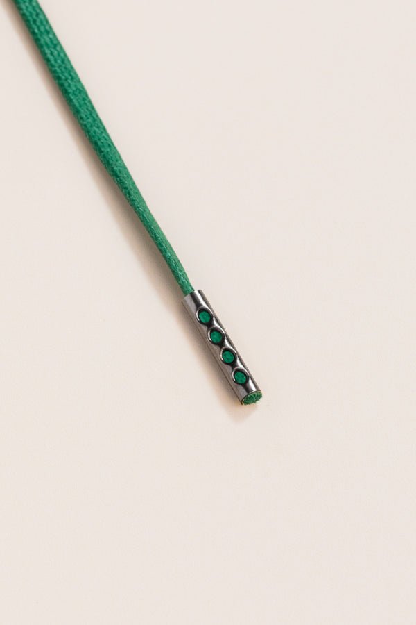 Hunter Green - Round Waxed Shoelaces | Senkels