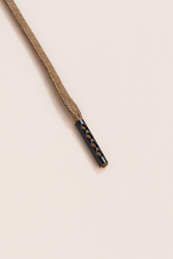 Light Brown - Flat Waxed Shoelaces | Senkels