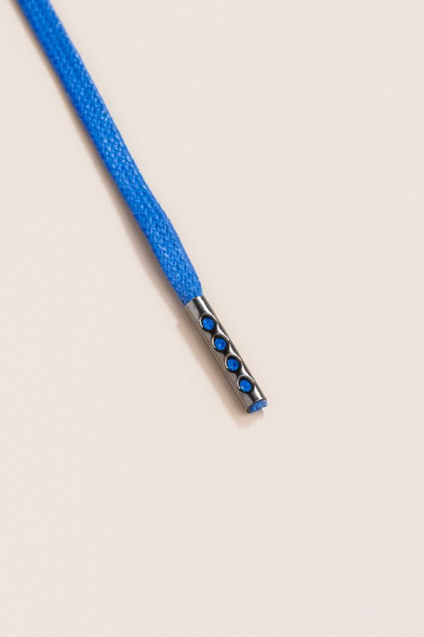 Sapphire Blue - Round Waxed Shoelaces | Senkels