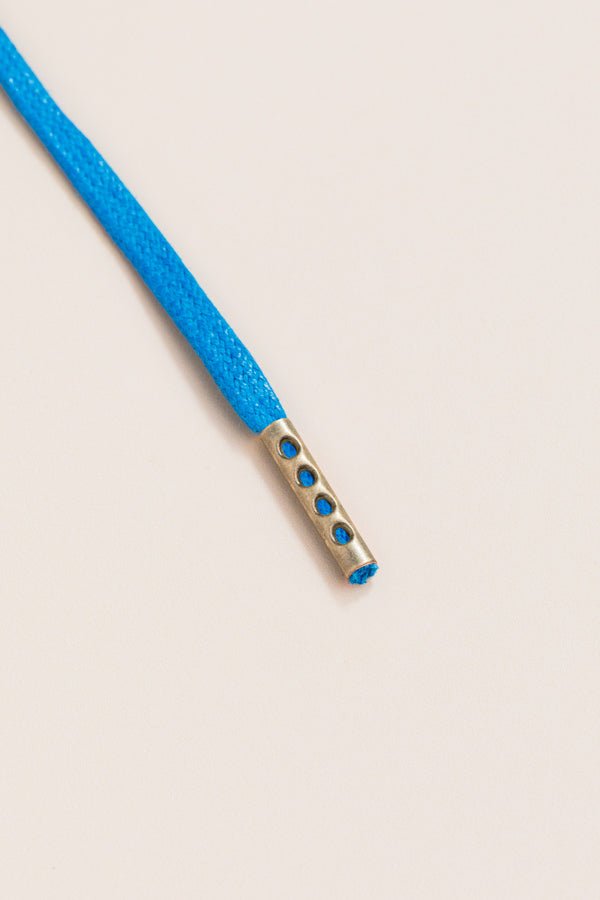 Yale Blue - Round Waxed Shoelaces | Senkels
